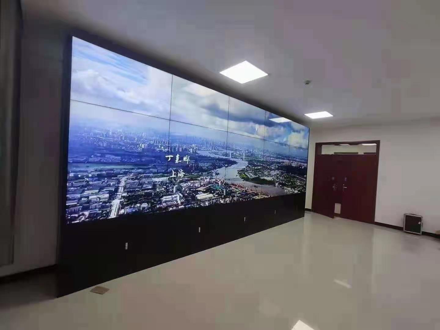 冷水江拼接屏-55寸京东方液晶拼接屏3X4案例展示